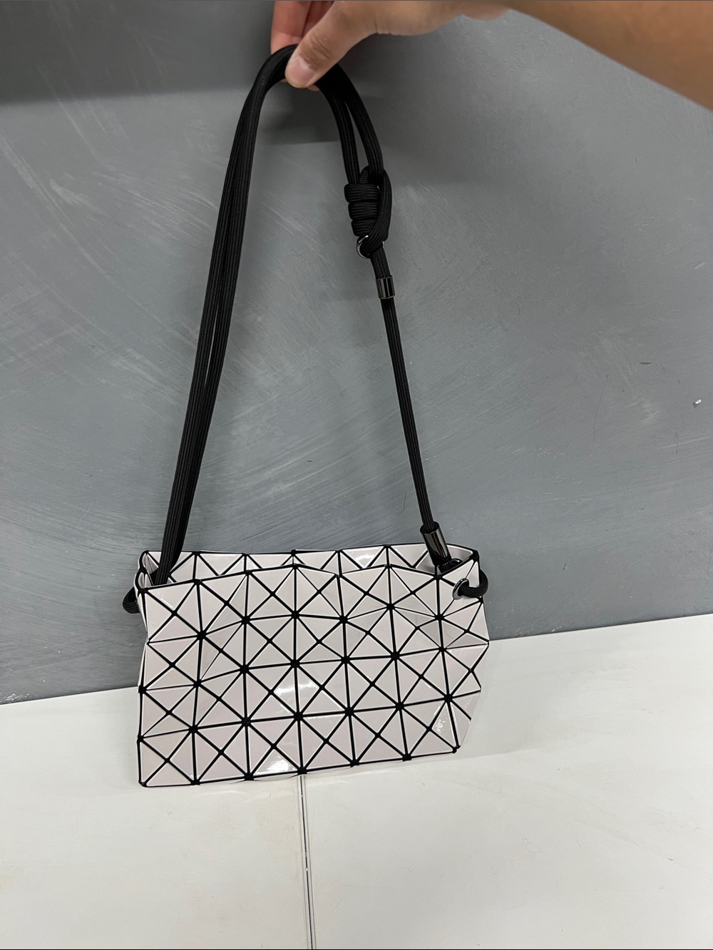 Issey Miyake Geometric Panel Bag